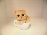 カップねこ　W6x 7.5cm
