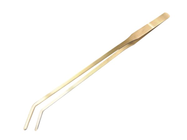 画像1: ステンレスピンセット（２６.５cm）