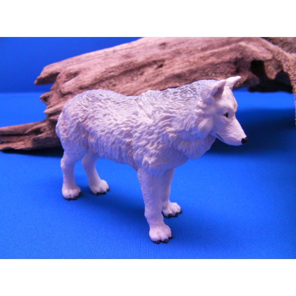 画像1: 北極オオカミ　（Papo社製）　 (1)